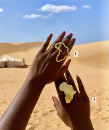 Bague AFRICANITY : L'Élégance Culturelle Réinventée